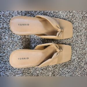 Torrid Beige Heeled Sandal